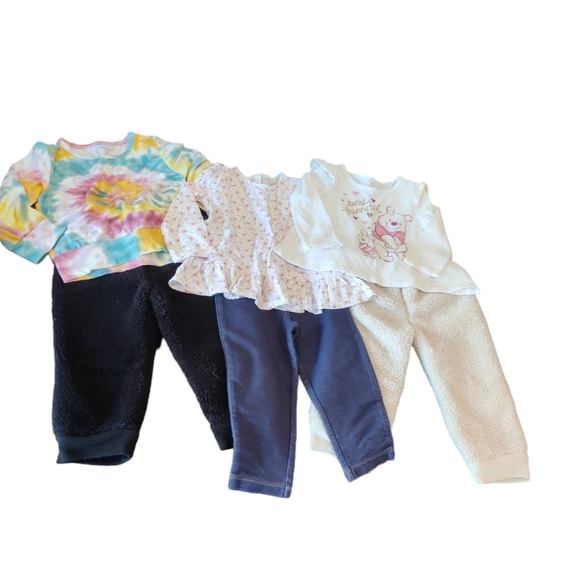 Baby Girls Clothing Bundle Size 18 Months Carter's Jumping Beans Fall Outfits - Picture 1 of 4